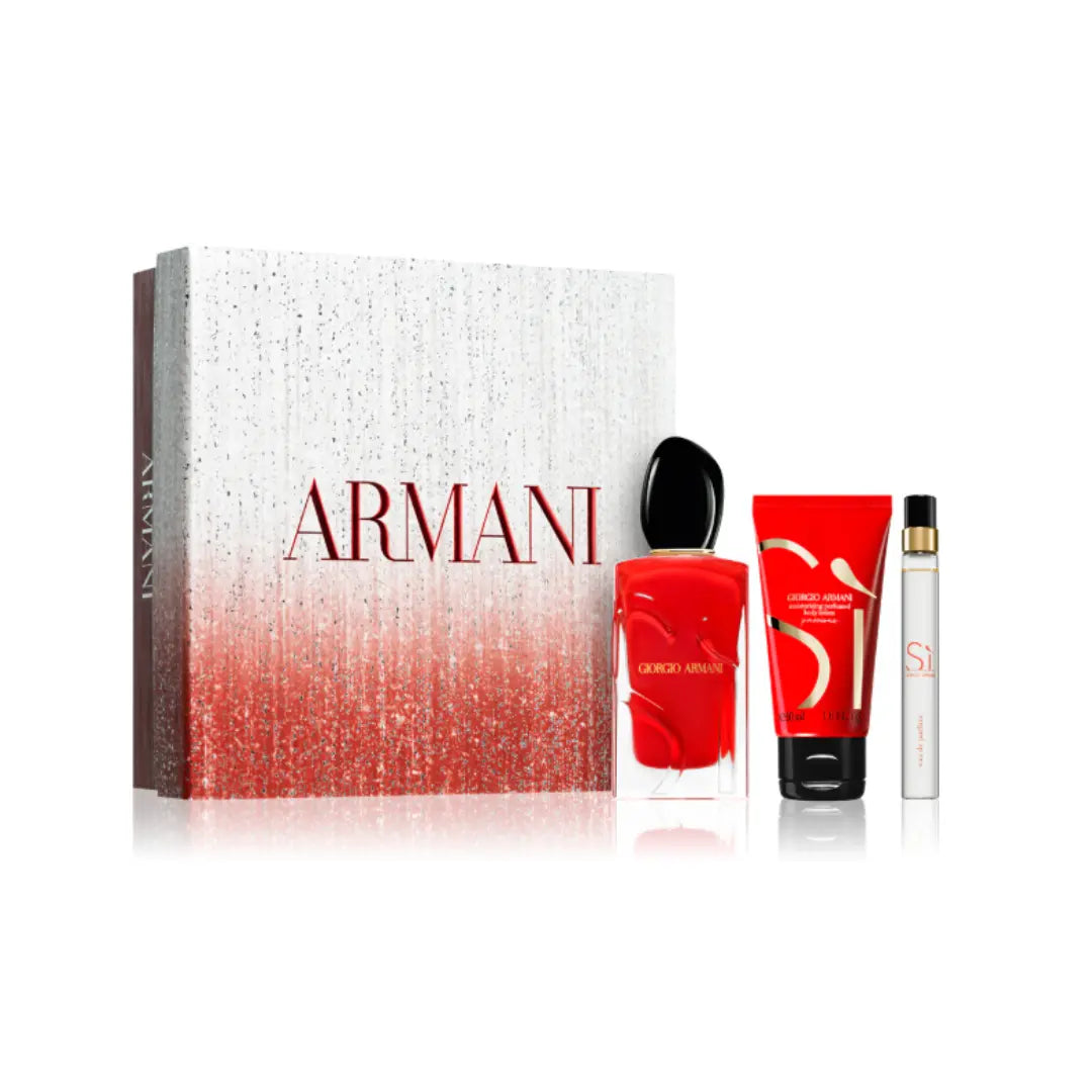 ARMANI SI PASSIONE EDP 100ML + B/L 50ML + 10ML SET FOR WOMEN 