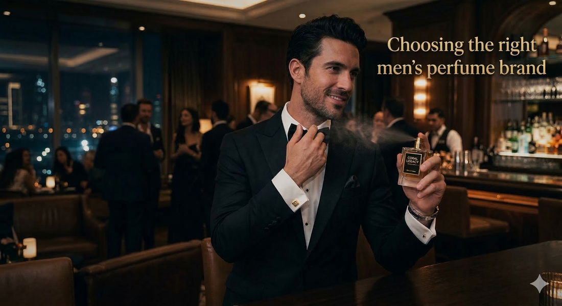 The importance of choosing the right men's perfume brand: