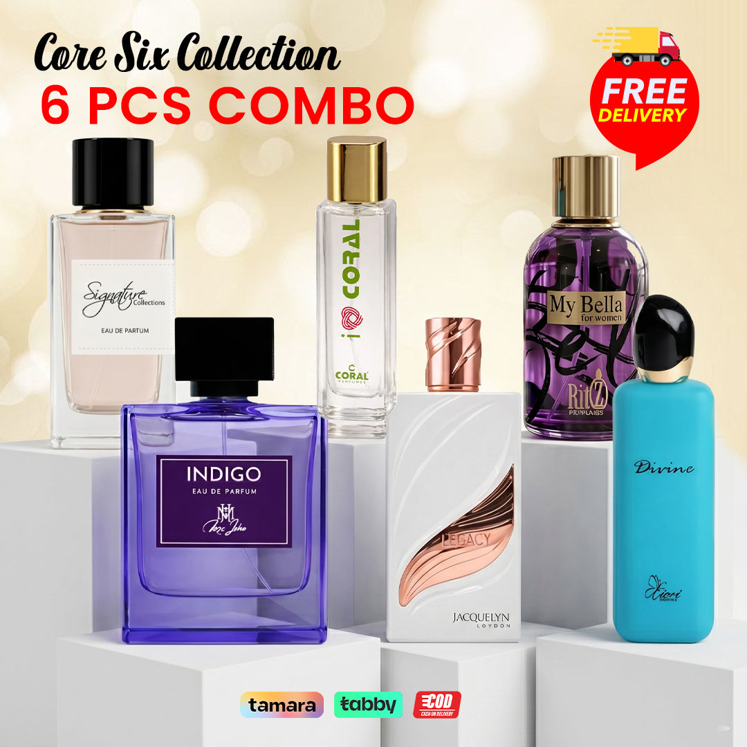 Core Six Collection - 6 pc Combo For Men & Women