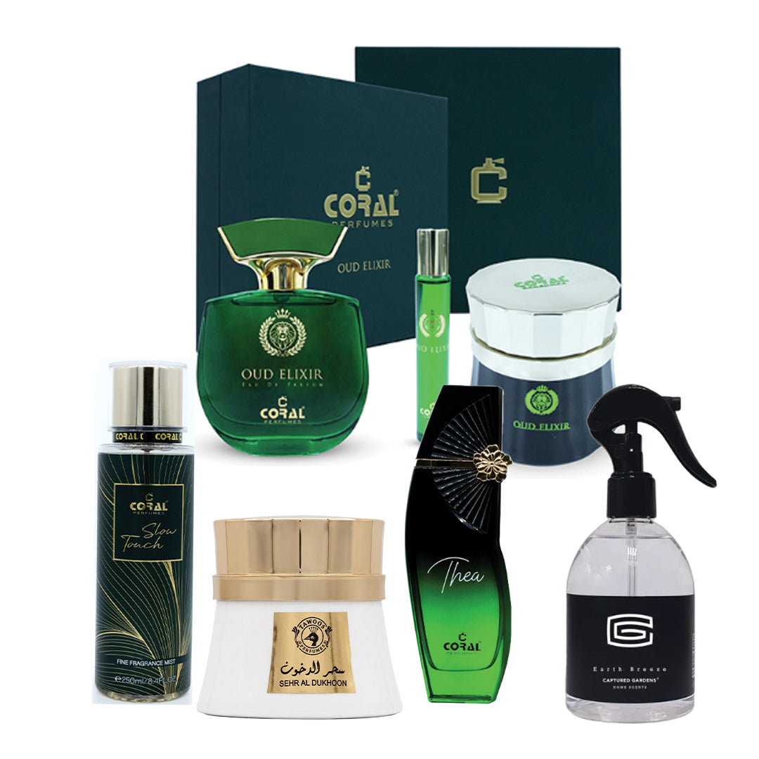 Luxury 7 PC Fragrance & Home Perfume Combo