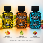 Coral Divine, Sunshine & Heaven For Men EDP Combo - 3 x 100ml