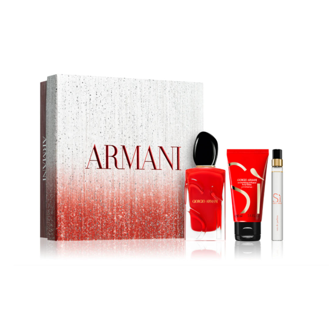 ARMANI SI PASSIONE EDP 100ML + B/L 50ML + 10ML SET FOR WOMEN