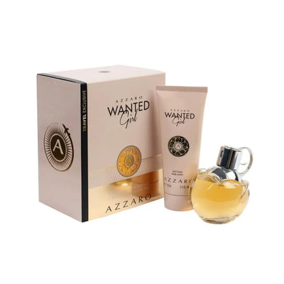 AZZARO WANTED GIRL EDP 80ML + BL 100ML - SET FOR WOMEN