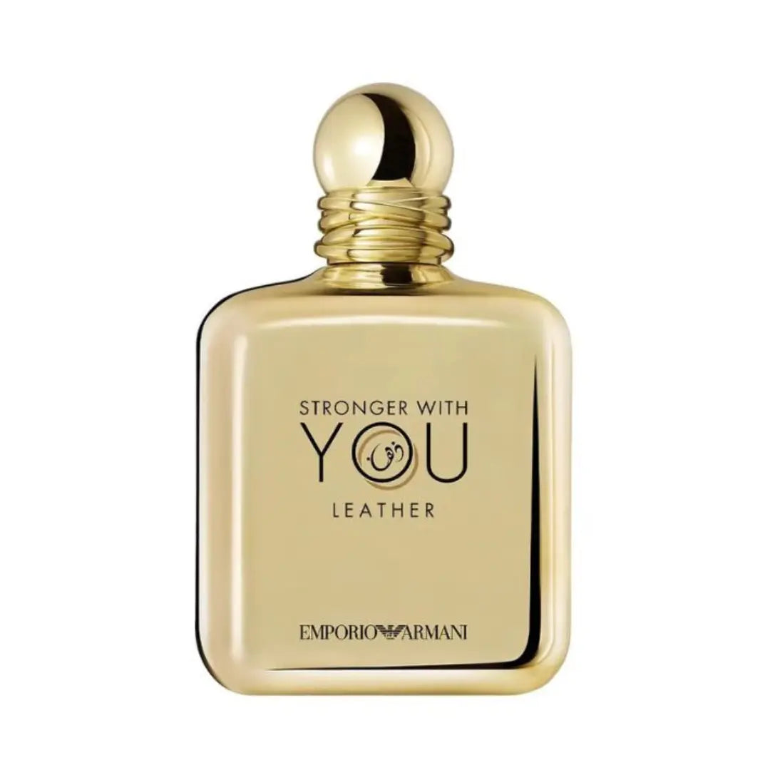 Armani Stronger With You Leather For Men Eau De Parfum 100Ml