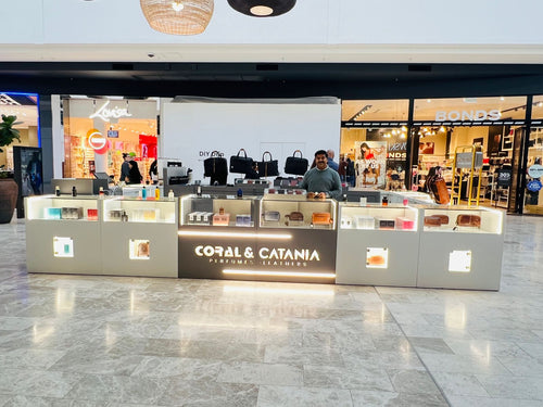 Coral & Catania Perfumes and leather