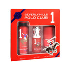 BEVERLY HILLS POLO SPORT CLUB NO.1 EDT 50ML+SPORT DEODORANT 175ML+ANTI-PERSPIRANT ROLL ON 50ML SET FOR MEN