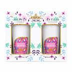 CORAL NAUGHTY MOOD CANDLE + DIFFUSER / 200 G + 200 ML SET