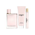 BURBERRY FOR HER EDP 100ML + BL 75ML + 10ML SET FOR WOMEN