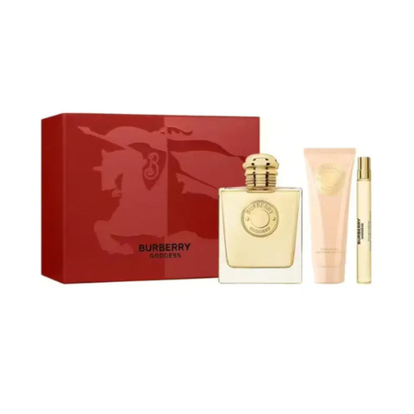 BURBERRY GODDESS EDP 100ML + BL 75ML + 10ML SET FOR WOMEN