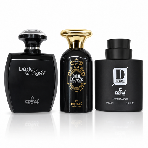 Coral Black Power Trio for Men & Women