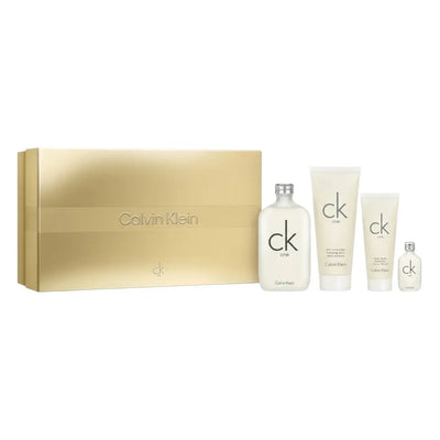 CALVIN KLEIN ONE EDT 200ML + BW 100ML + SM 200ML +15ML SET FOR UNISEX