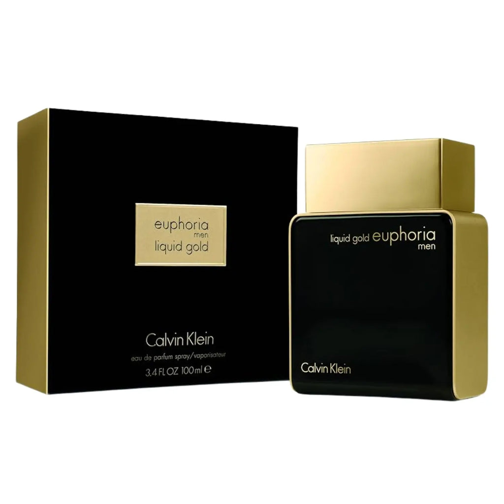 CK Euphoria Liquid Gold For Men EDP 100ml Bin Kamal Perfumes