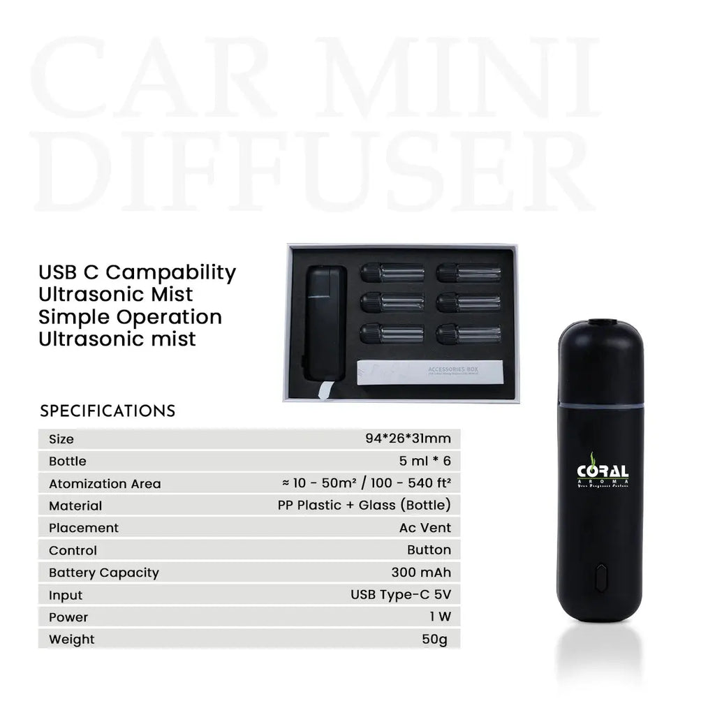 Coral Car Mini 5 Diffuser