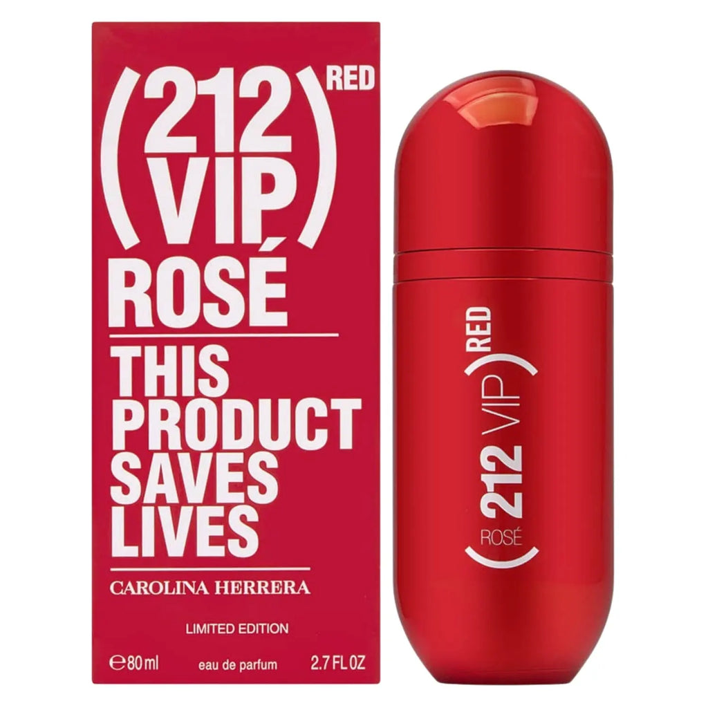 Carolina Herrera 212 Vip Rose Red For Women EDP 80ml