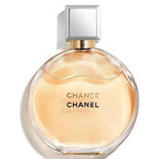 Chanel Chance for Women Eau De Parfum 100ml bottle with pink and gold packaging, elegant design and floral accents.