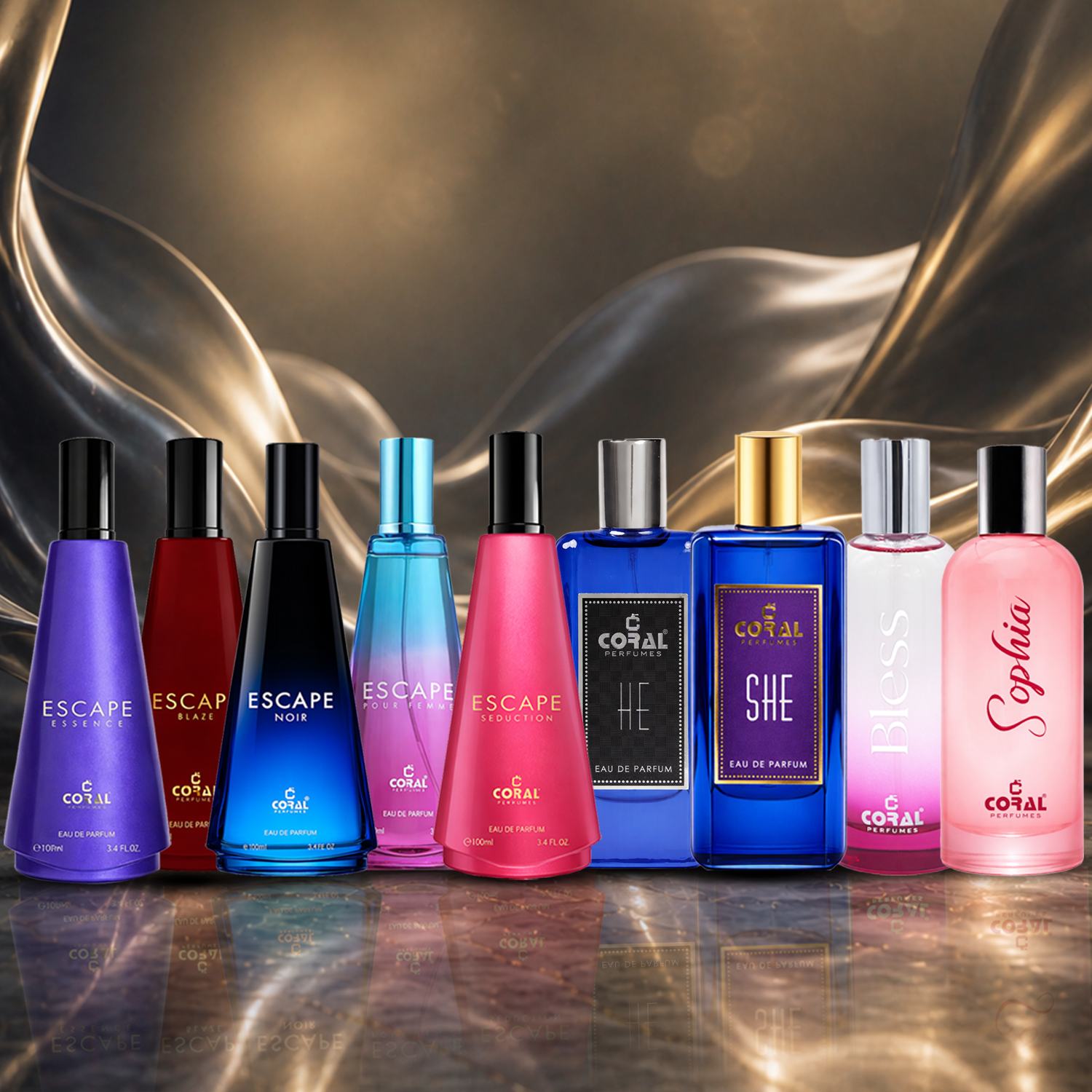 Coral Ultimate 9-in-1 Perfume Combo
