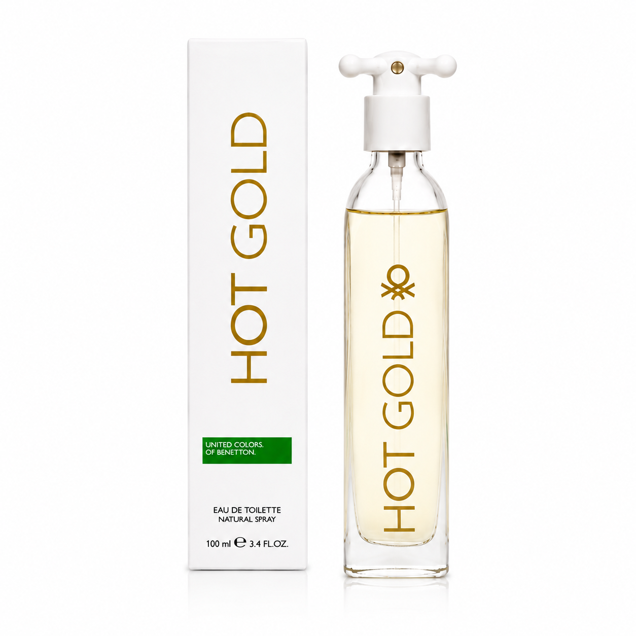 Benetton Hot Gold Eau de Toilette 100ml for Women