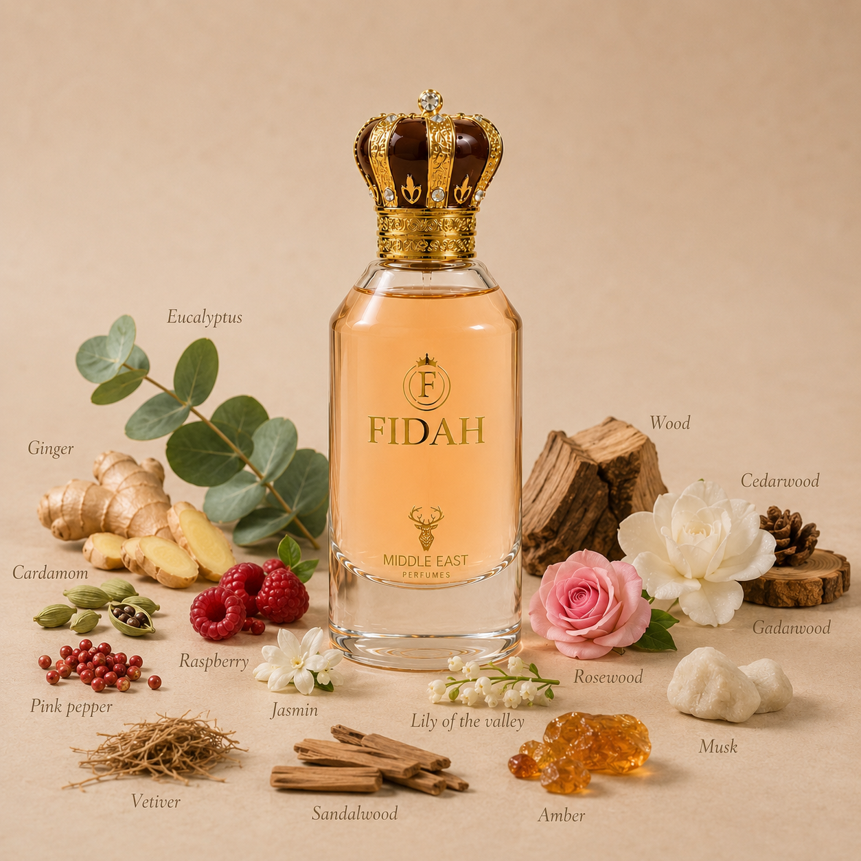Middle East Fidah For Unisex Extrait De Parfum 80ml
