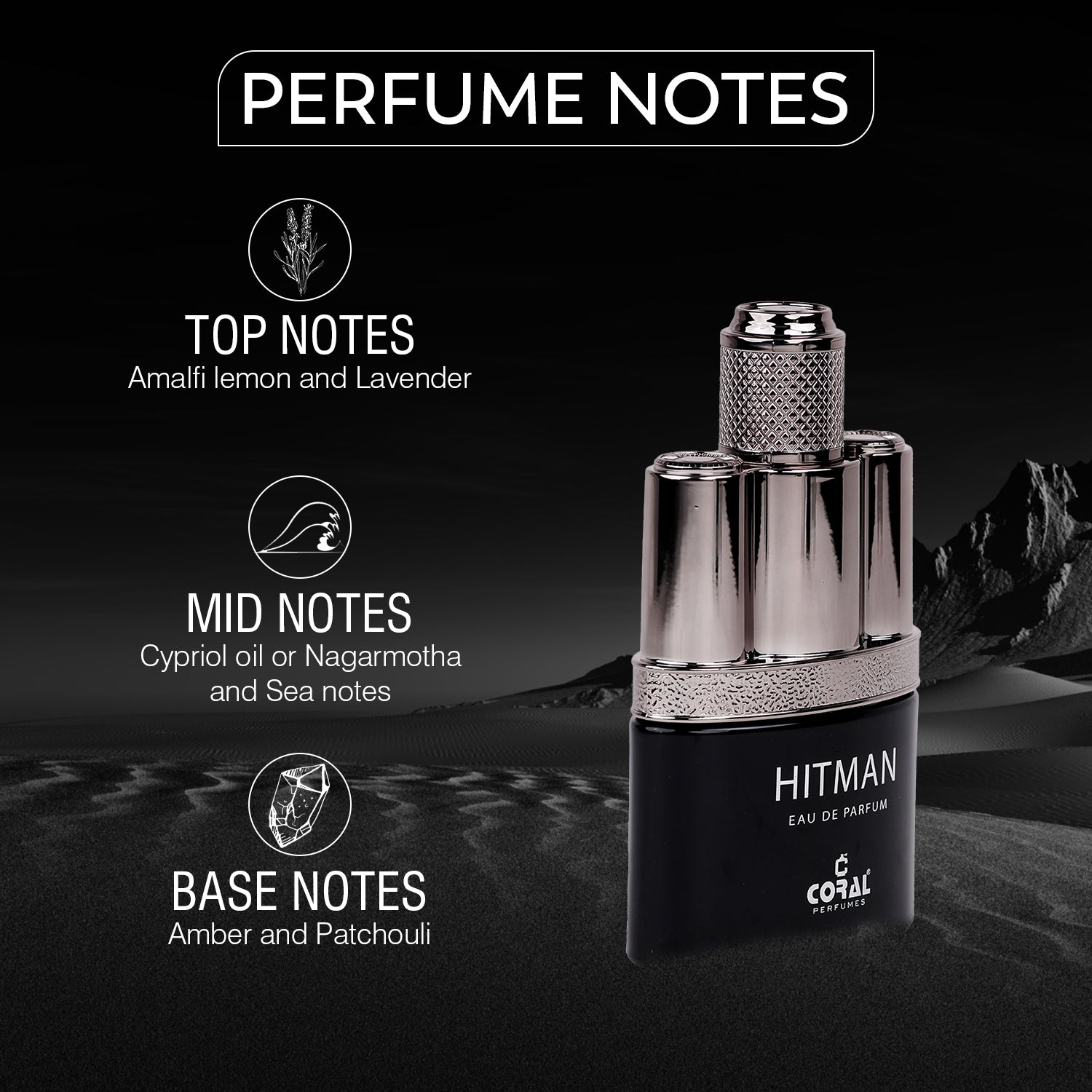 Coral Hitman For Men EDP 100ml