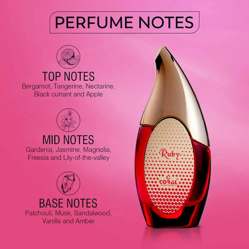 coral ruby for women eau de parfum 100ml