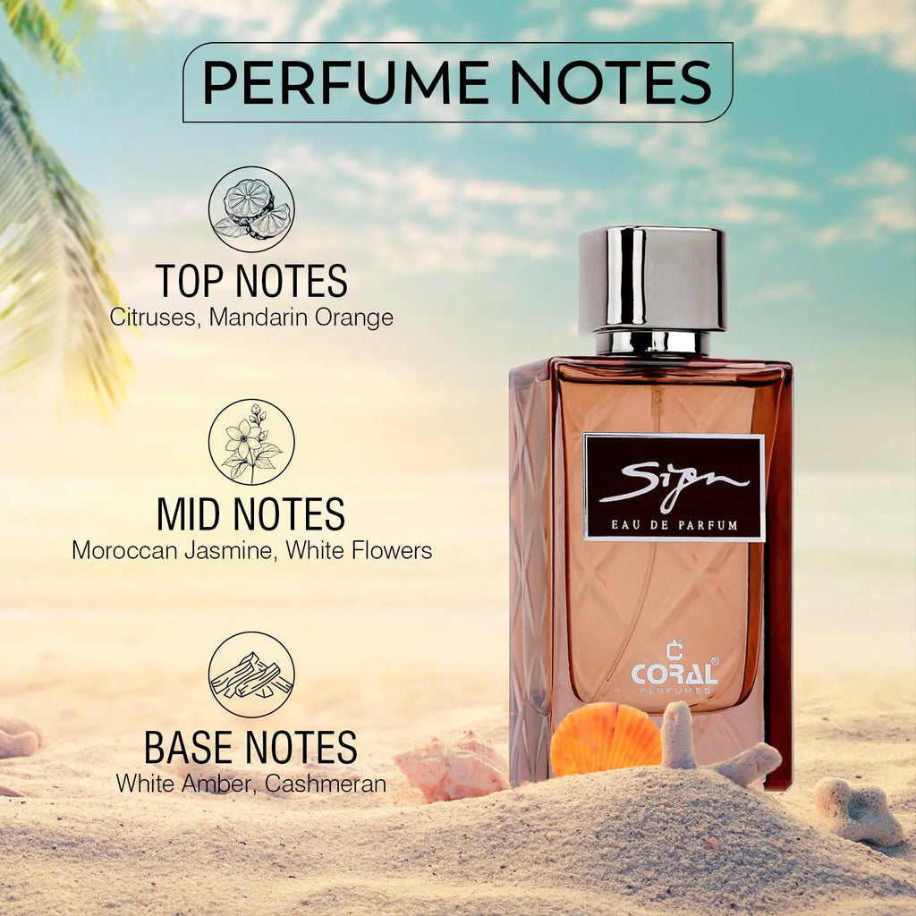 Coral Sign For Women EDP 85ml