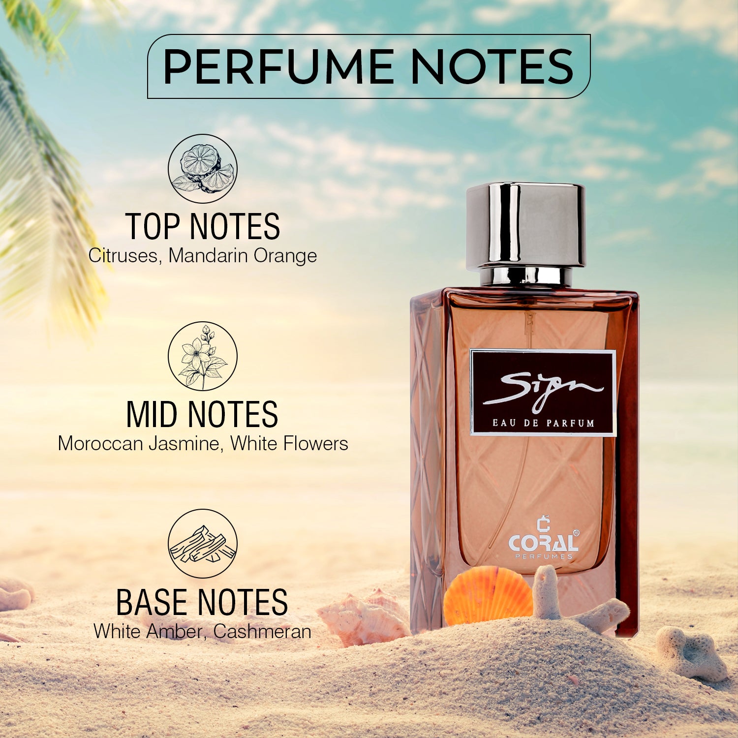 Coral Sign For Women EDP 85ml