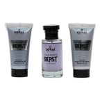 Coral Unleashed Beast Pour Homme Gift Set for Men – 50 ml EDT Fragrance + 50 ml After Shave + 50 ml Shower Gel