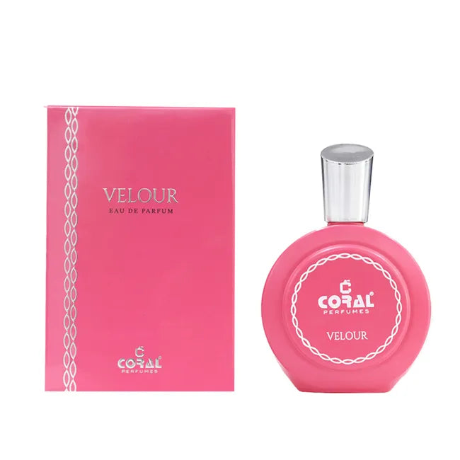 Coral Aquamarine, Velour, Mauve & Turquoise Unisex EDP Collection - 4 x 100ml