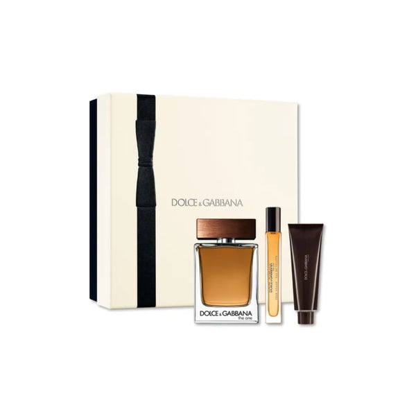 DOLCE & GABBANA THE ONE EDT 100ML +10ML+SG 50ML - SET FOR MEN