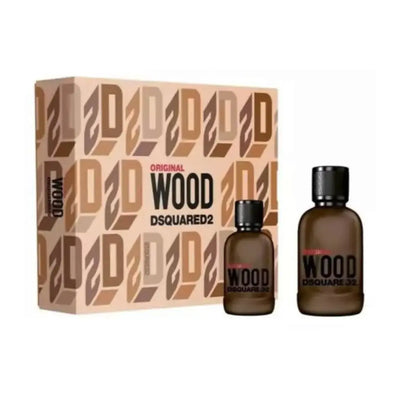 DSQUARED2 ORIGINAL WOOD EDP 100 ML SET FOR MEN