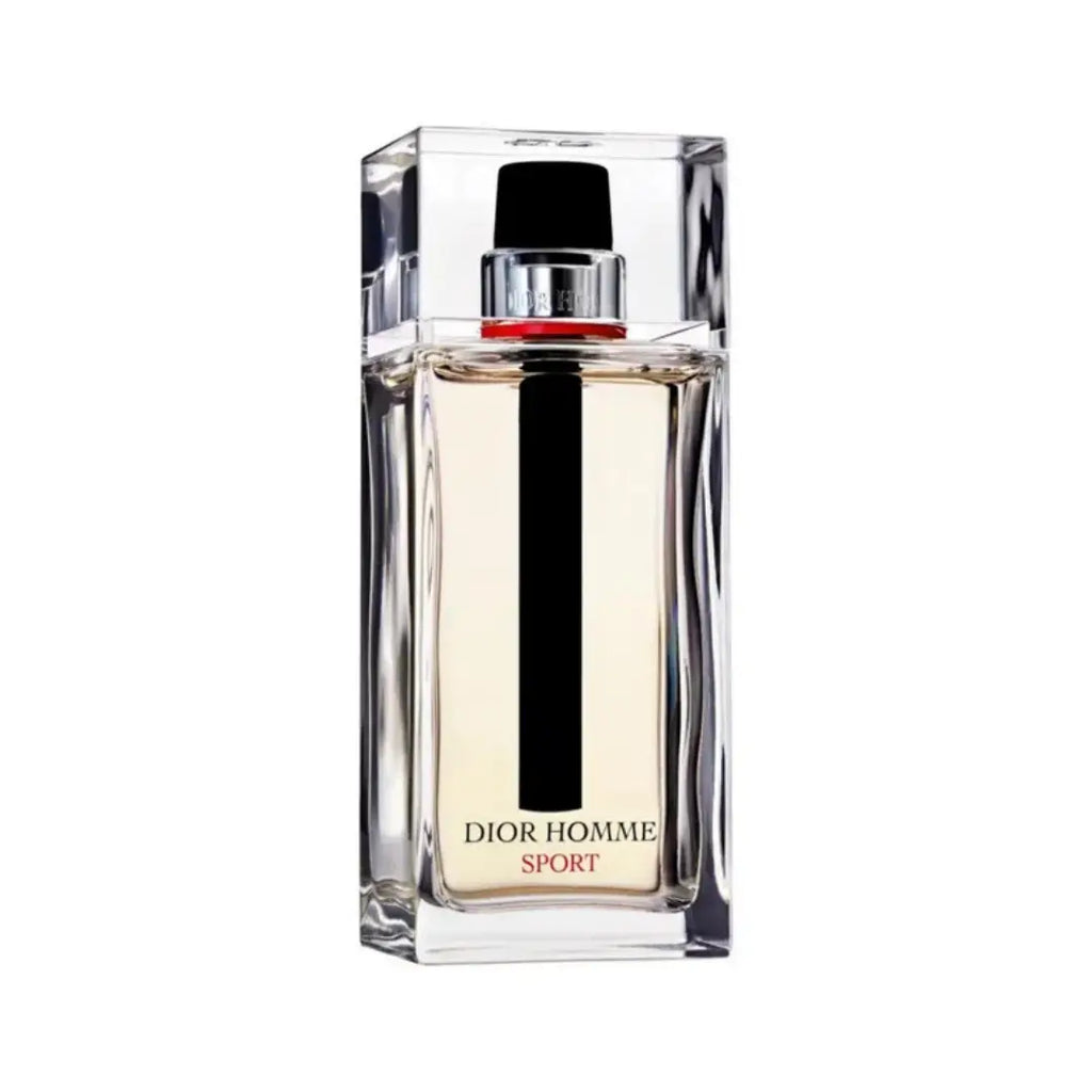 Dior Homme Sport EDT for men in 125ml bottle, featuring sleek packaging and the Dior branding.