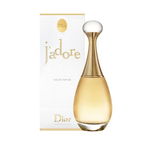 Dior J’adore Eau De Parfum for women in a 100ML bottle, featuring elegant floral design and gold accents.