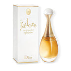 Dior J’adore Infinissime women’s 100ML Eau de Parfum bottle with elegant floral design.