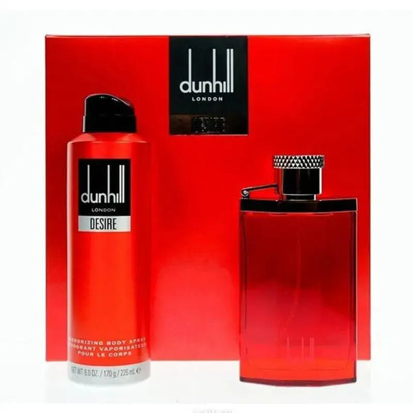 DUNHILL DESIRE RED EDT 100ML SET FOR MEN