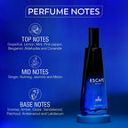 Escape Noir For Men Eau De Parfum 100ml Buy 5 Get 1 Free