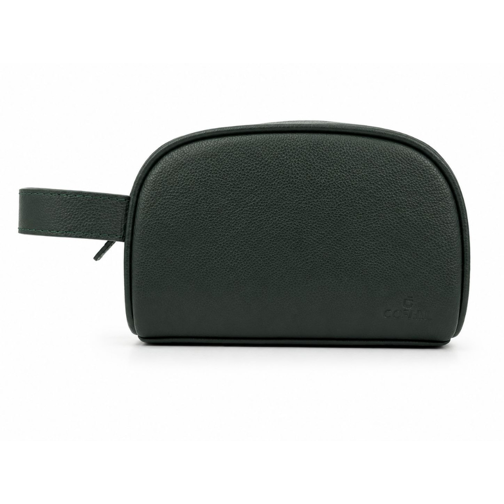Coral Travel Kit Genuine Leather - STKS001 Green