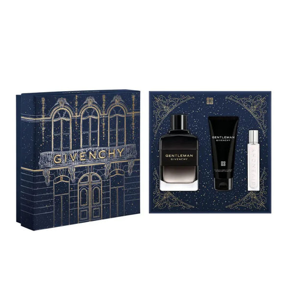 GIVENCHY GENTLEMAN BOISEE EDP 100ML+75ML GEL+12.5ML TRAVEL SPRAY SET