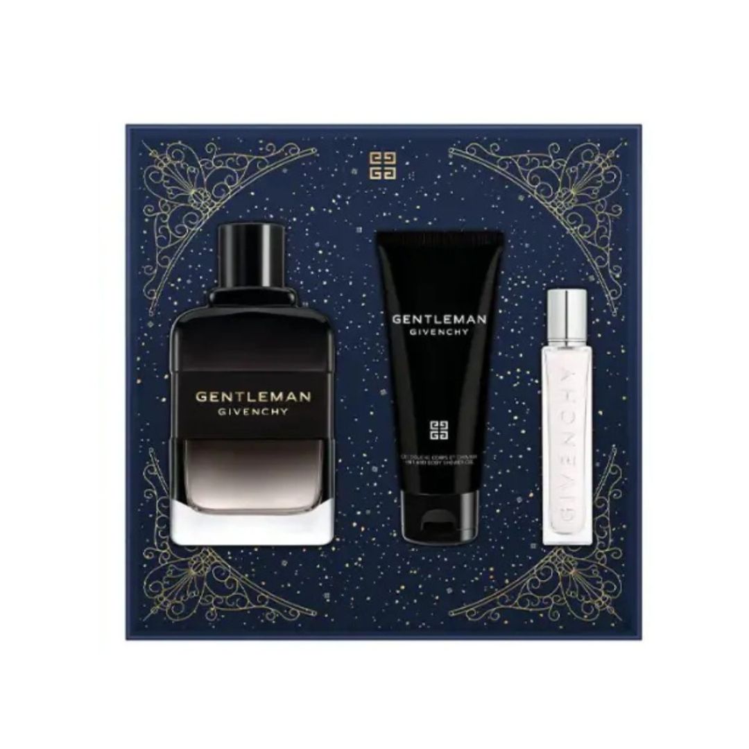 GIVENCHY GENTLEMAN BOISEE EDP 100ML+75ML GEL+12.5ML TRAVEL SPRAY SET