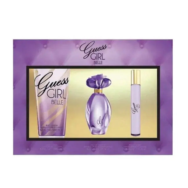 GUESS GIRL BELLE EDT 100ML SET FOR WOMEN