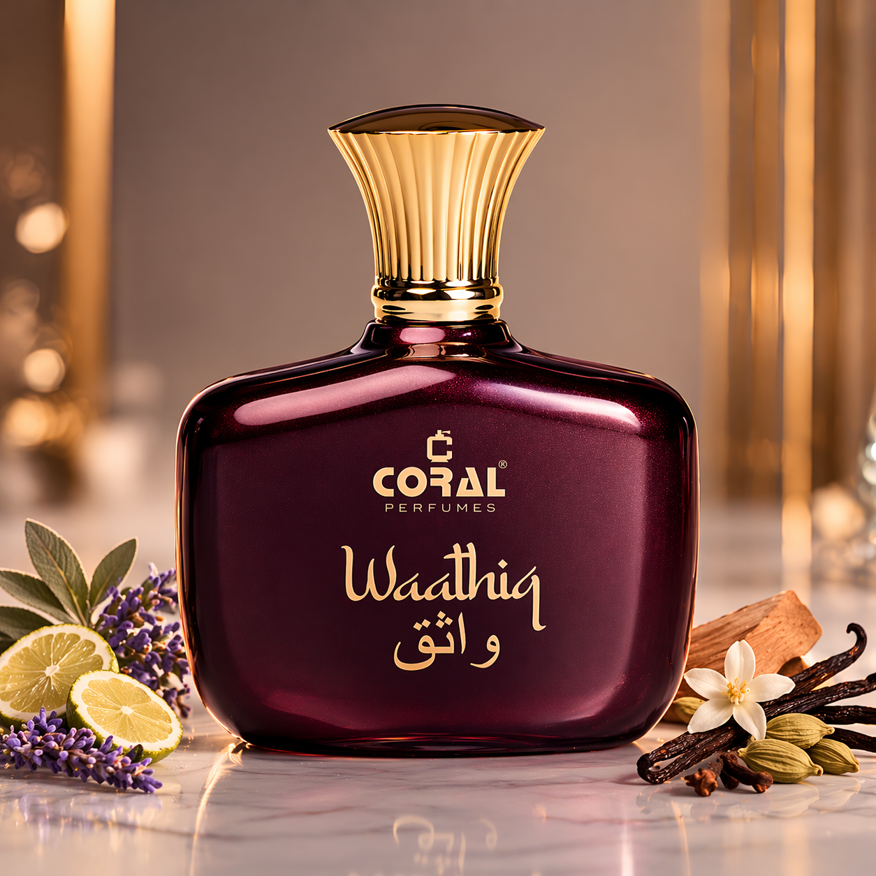 Coral Waathiq For Unisex EDP 100ml