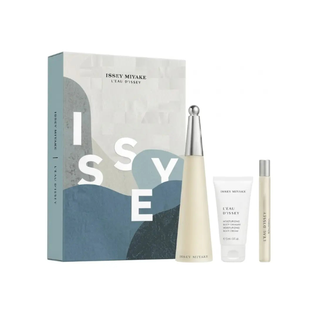 ISSEY MIYAKE L'EAU D'ISSEY EDT 100ML + 10 ML + BL 50 ML SET FOR WOMEN