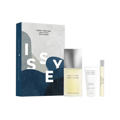 ISSEY MIYAKE L'EAU D'ISSEY EDT 125ML + 10 ML + SG 50 ML SET FOR MEN