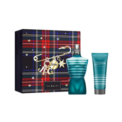 JEAN PAUL GAULTIER LE MALE EDT 125ML + 75ML SG SET FOR MEN