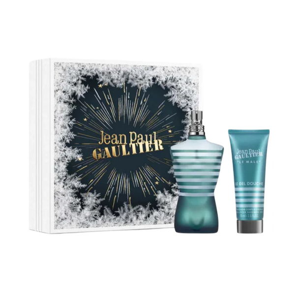 JEAN PAUL GAULTIER LE MALE EDT 125ML + 75ML SG SET FOR MEN