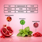 royal crimson eau de parfum inspired by pomegranate noir for men women