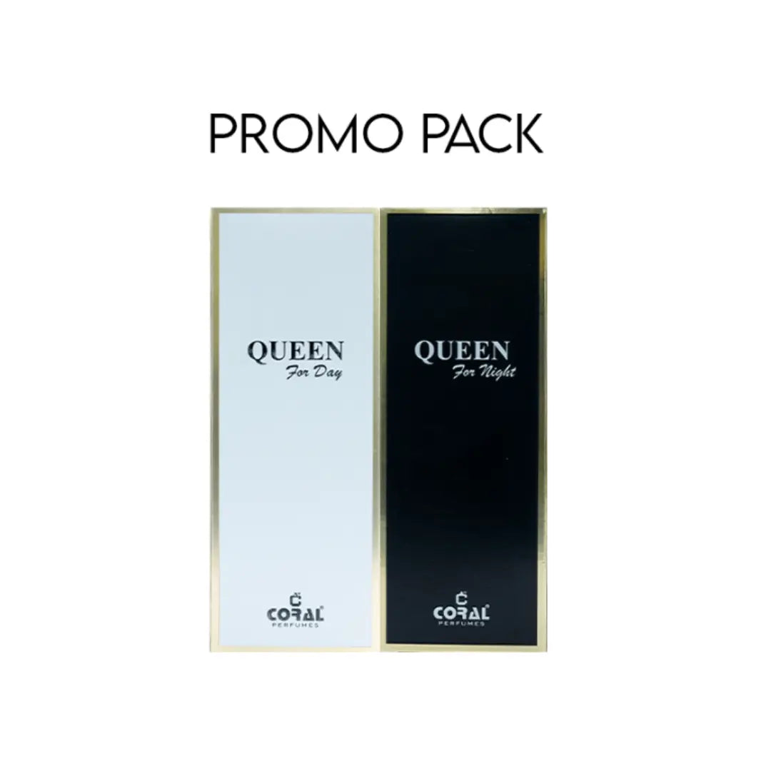 Queen For Day & Night For Women Eau De Parfum 50Ml x 2 Promo Pack Set