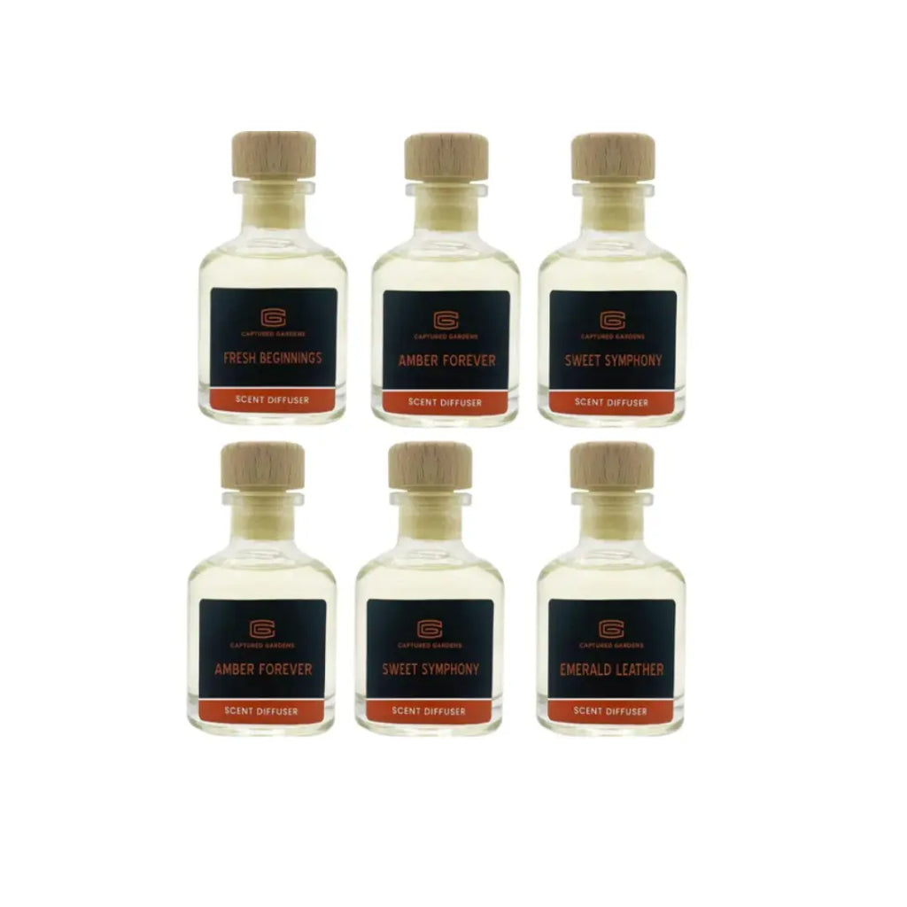 luxury home fragrance reed diffuser set