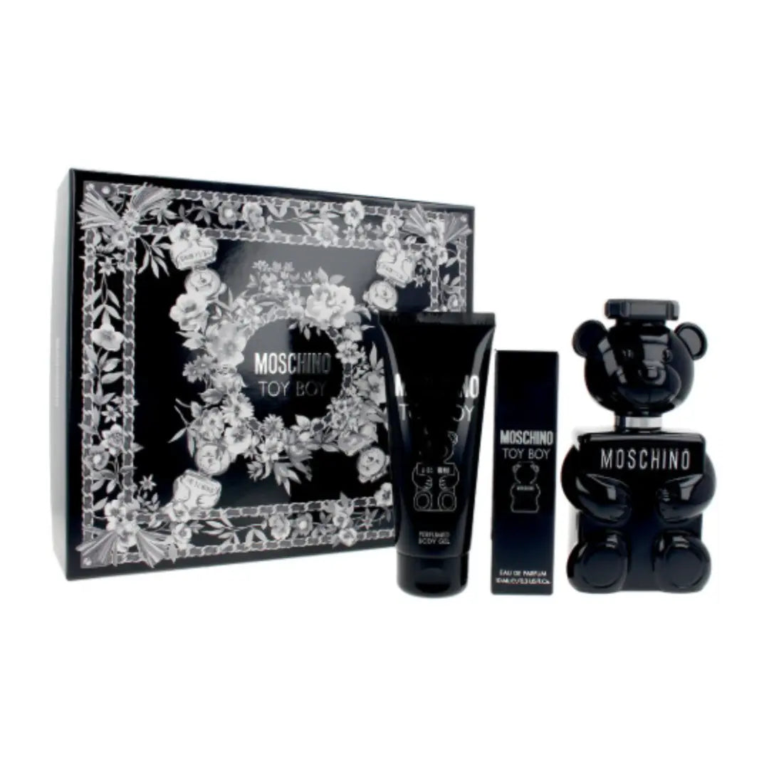 MOSCHINO TOY BOY EDP 100ML+10ML+BL 100ML SET FOR MEN – Coral Perfumes MOSCHINO TOY BOY EDP 100ML+10ML+BL 100ML SET FOR MEN – Coral Perfumes