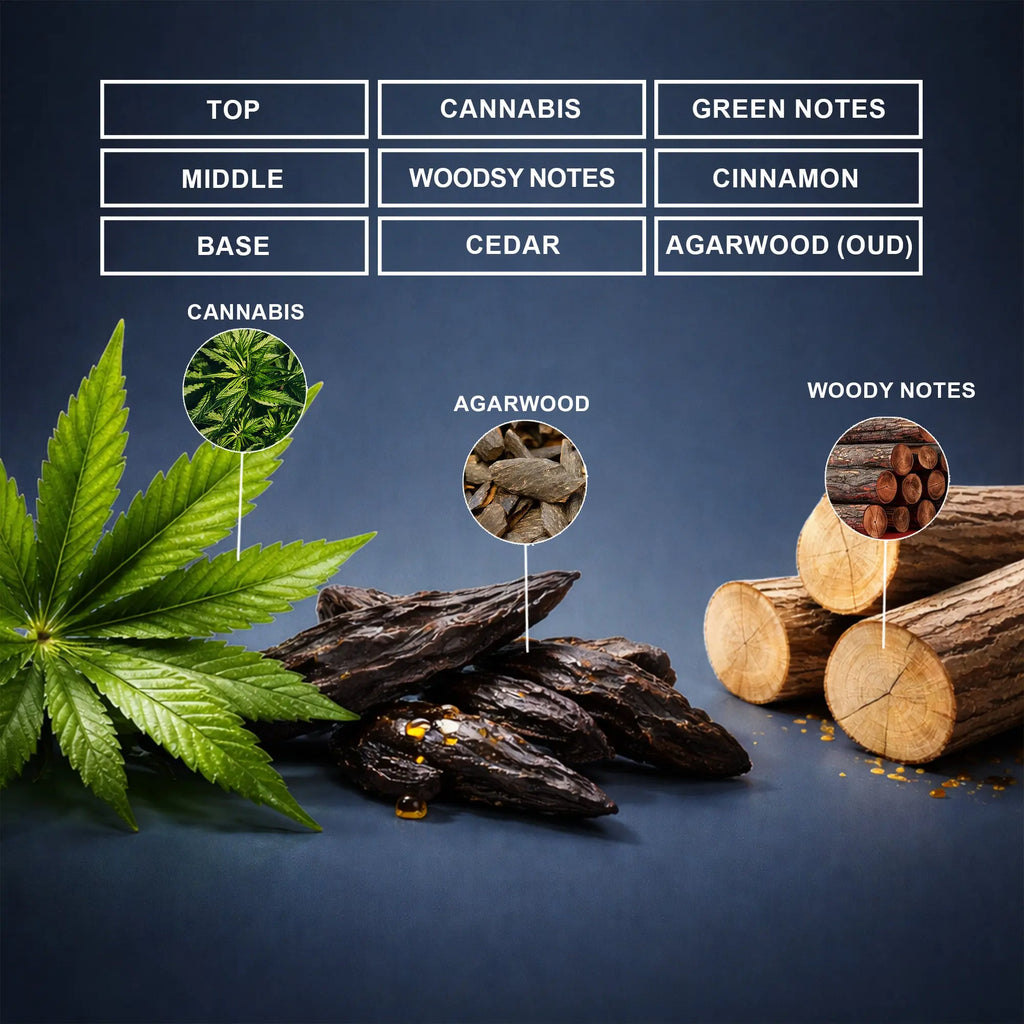 dark resin perfume oil inspired by black afgano