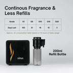 Coral Scent Aura Portable Aroma Diffuser + 200ml Aroma Oil